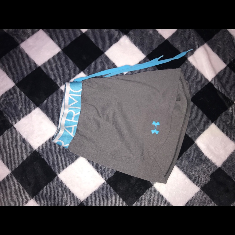 Size xs under-armor grey sport shorts